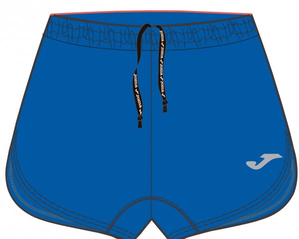 SHORT RUNNING ROYAL-ORANGE