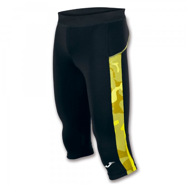 PIRATE PANTS OLIMPIA BLACK-YELLOW