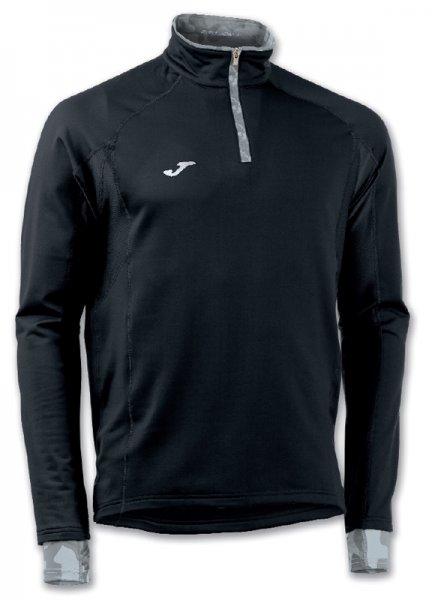 SWEATSHIRT 1/2 ZIP OLIMPIA BLACK