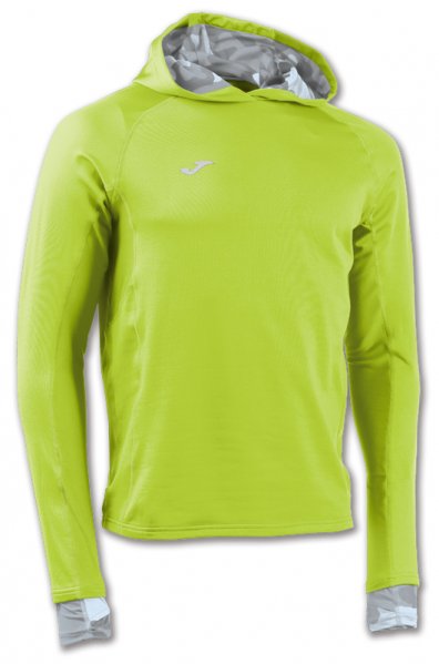 SWEATSHIRT HOOD OLIMPIA LIME