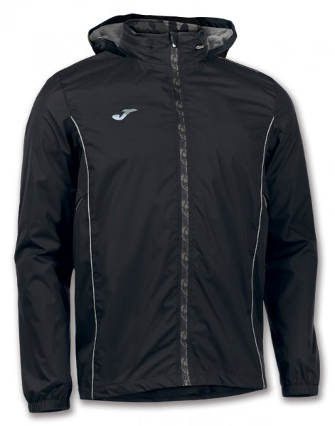RAINJACKET OLIMPIA BLACK-GREEN