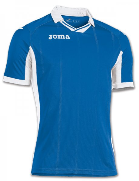 T-SHIRT ROYAL-WHITE S/S