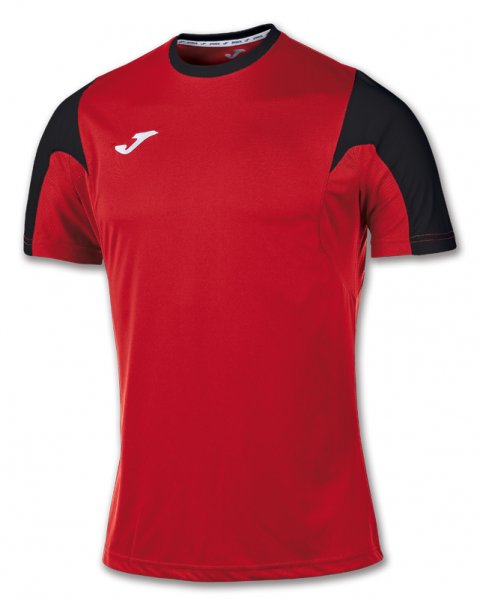 T-SHIRT ESTADIO RED-BLACK S/S