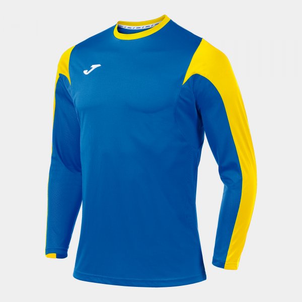 T-SHIRT ESTADIO ROYAL-YELLOW L/S