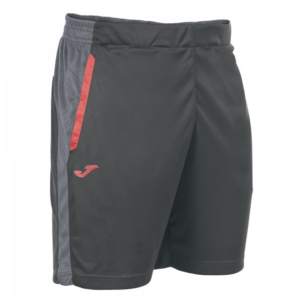 SHORT TORNEO INTERLOCK BLACK-GREY