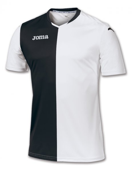T-SHIRT PREMIER WHITE-BLACK S/S