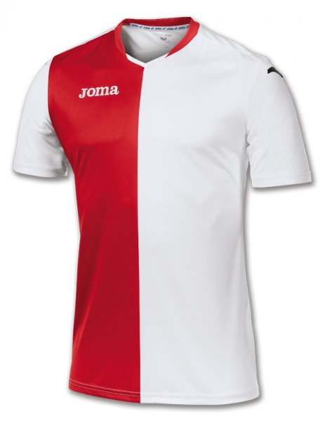 T-SHIRT PREMIER WHITE-RED S/S