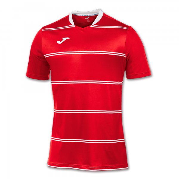 T-SHIRT STANDARD RED STRIPES S/S
