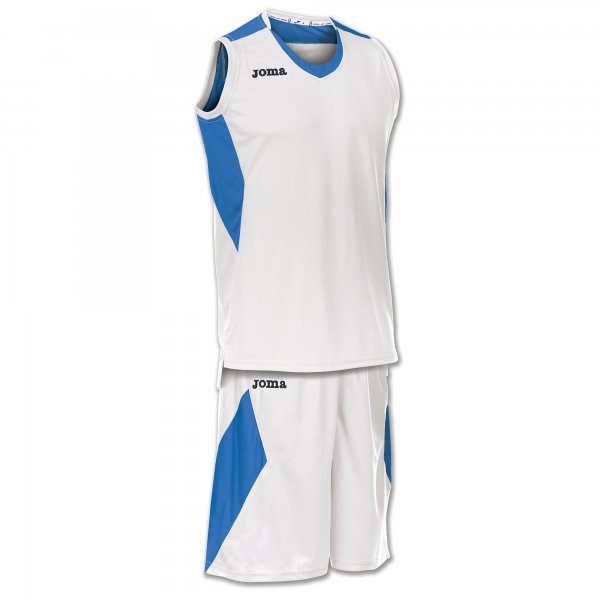 SET SPACE WHITE-ROYAL SLEEVELESS