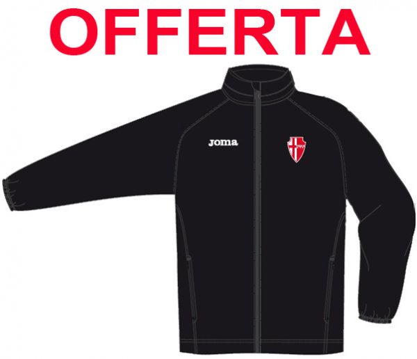 PADOVA BLACK COMBI RAINJACKET