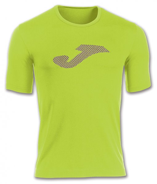 T-SHIRT LIME-PURPLE S/S (JAQUARD)