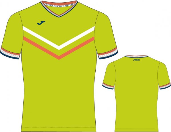 T-SHIRT LIME-WHITE S/S (TERRA)