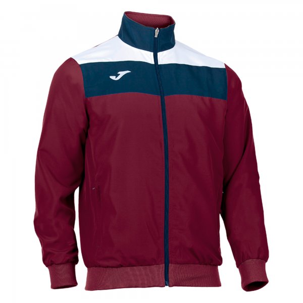 JACKET MICROFIBER CREW BURGUNDY