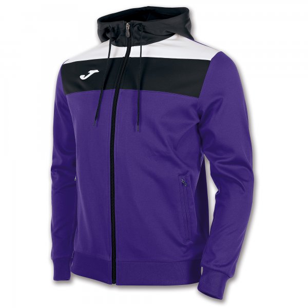 JACKET CREW HOODED PURPLE