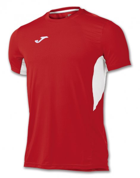 T-SHIRT RECORD II RED-WHITE S/S