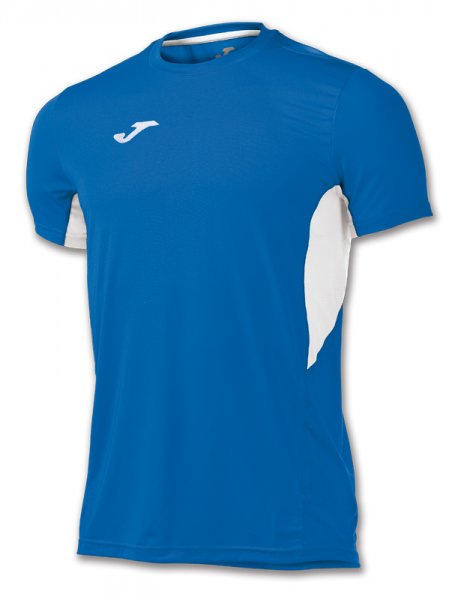 T-SHIRT RECORD II ROYAL-WHITE S/S
