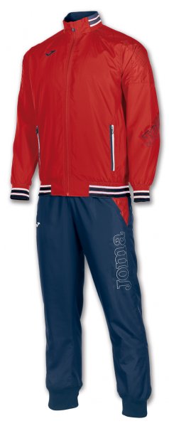 TRACKSUIT POLY. TORNEO RED-NAVY
