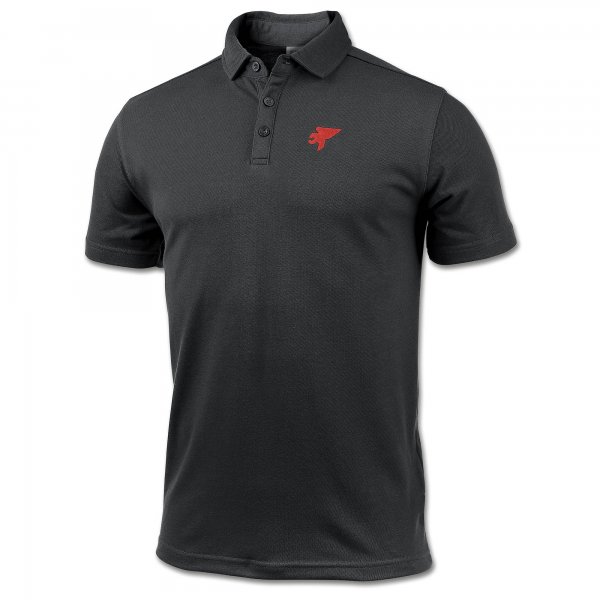 POLO INVICTUS BLACK S/S