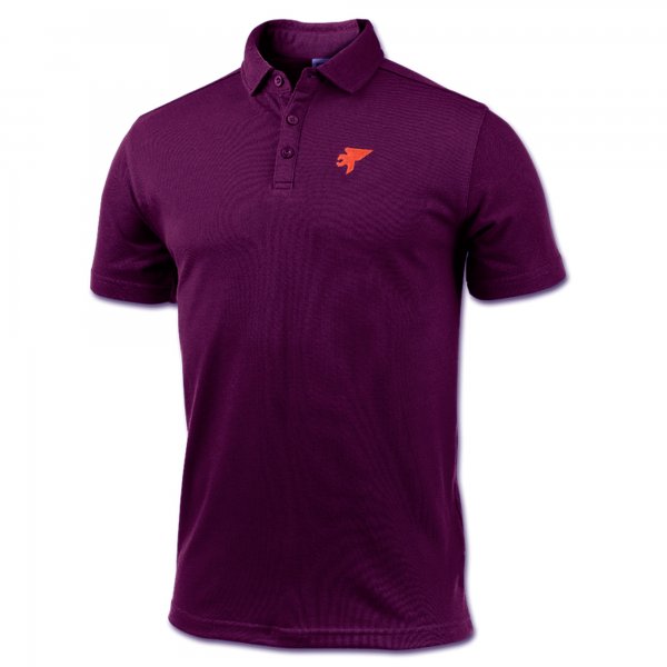 POLO INVICTUS DARK RED S/S