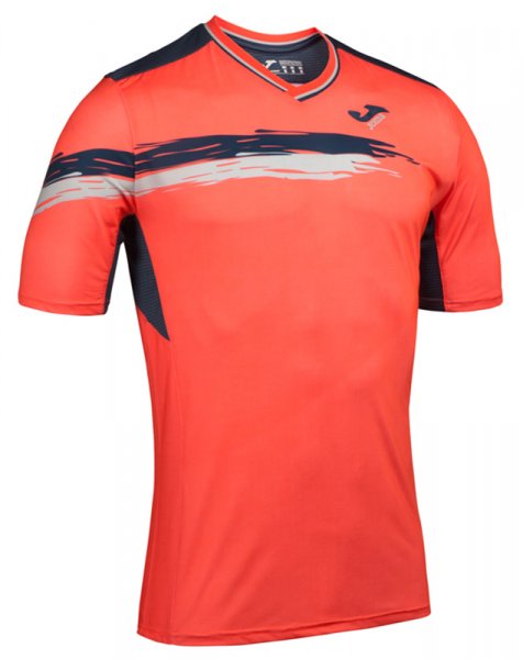 TENNIS SHIRT ORANGE FLUOR S/S 