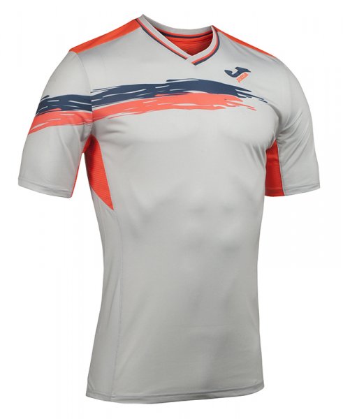 TENNIS SHIRT SILVER S/S