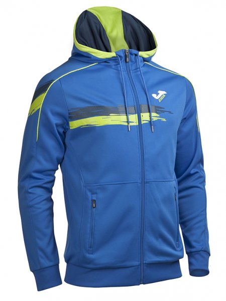 TENNIS HOODED JACKET ROYAL