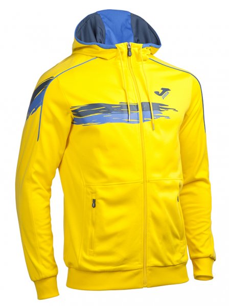 TENNIS HOODED JACKET YELLOW