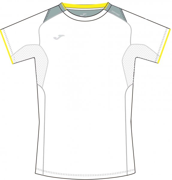 T-SHIRT RUNNING WHITE S/S