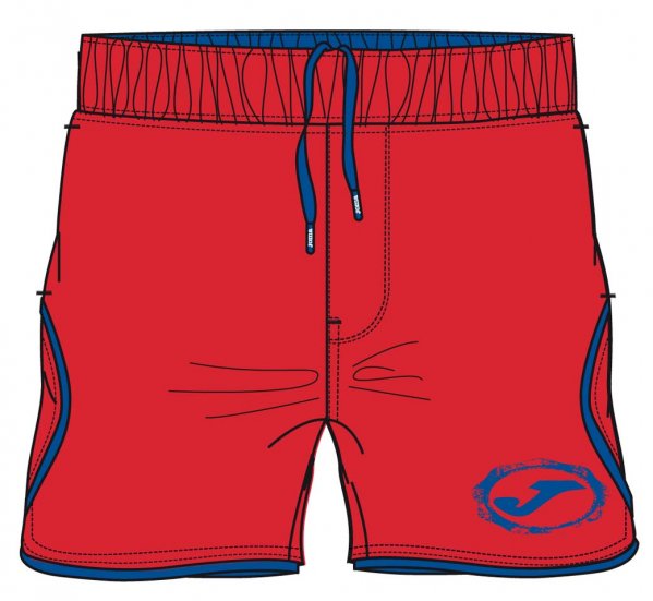 SWIMSUIT RED-BLUE