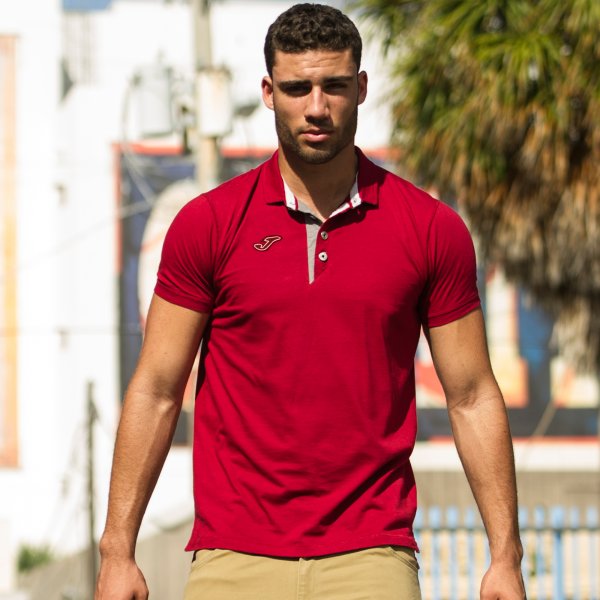 POLO SHIRT INVICTUS RED S/S