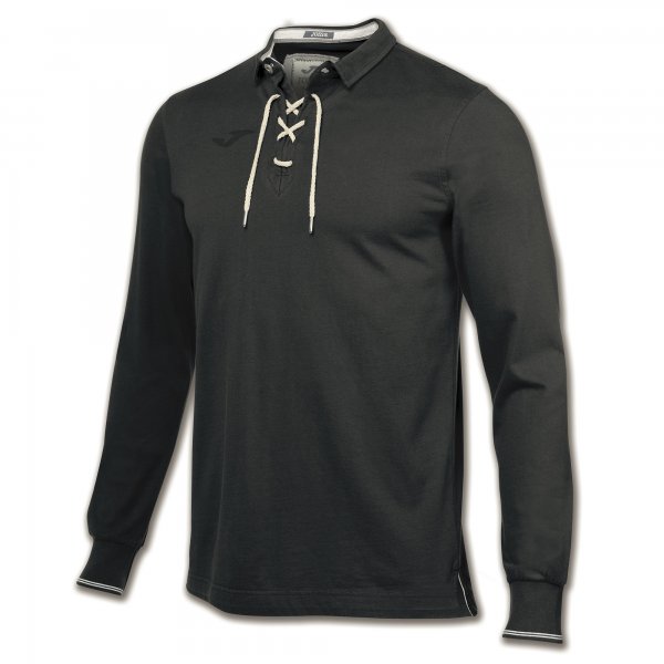 POLO SHIRT INVICTUS ANTHRACITE L/S