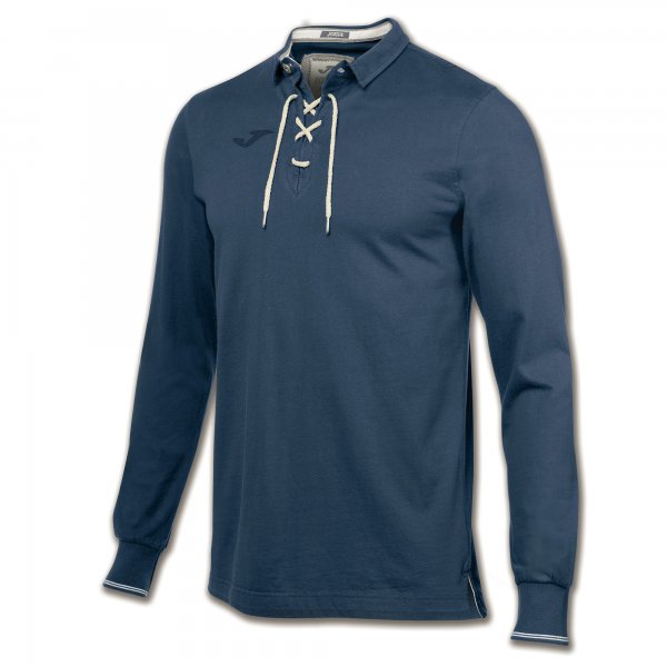 POLO SHIRT INVICTUS NAVY L/S