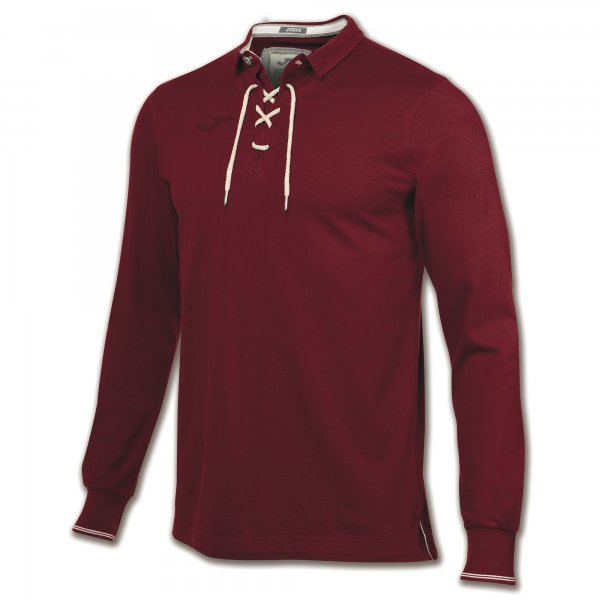 POLO SHIRT INVICTUS RED L/S
