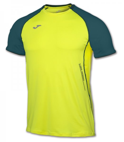 T-SHIRT RUNNING YELLOW S/S