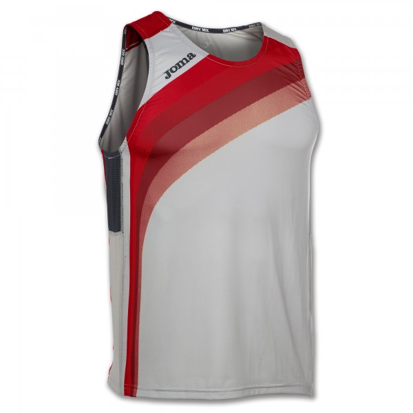 T-SHIRT RUNNING GREY SLEEVELESS