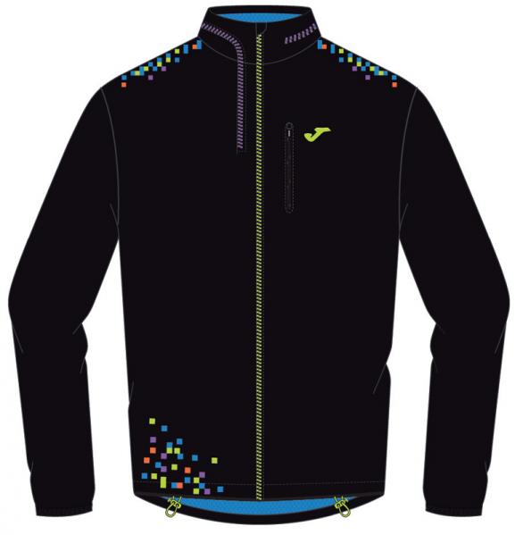 BLACK WINDBREAKER RUNNING
