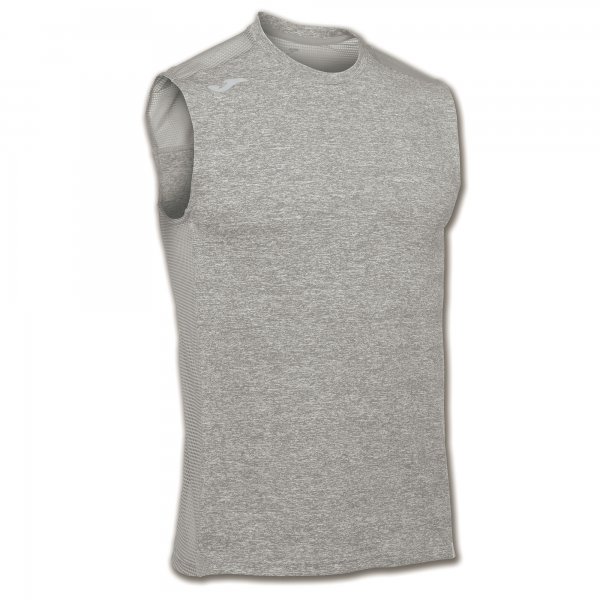 T-SHIRT RUNNING GREY SLEEVELESS