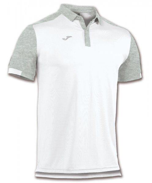 COMFORT POLO SHIRT WHITE S/S -POLYESTER-
