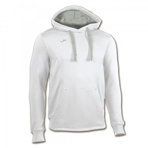 SWEATSHIRT HOODED CONFORT WHITE-LIGHT MELANGE