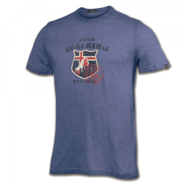 T-SHIRT TREKKING NAVY S/S