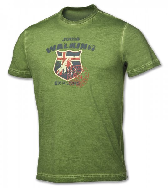 T-SHIRT TREKKING GREEN S/S
