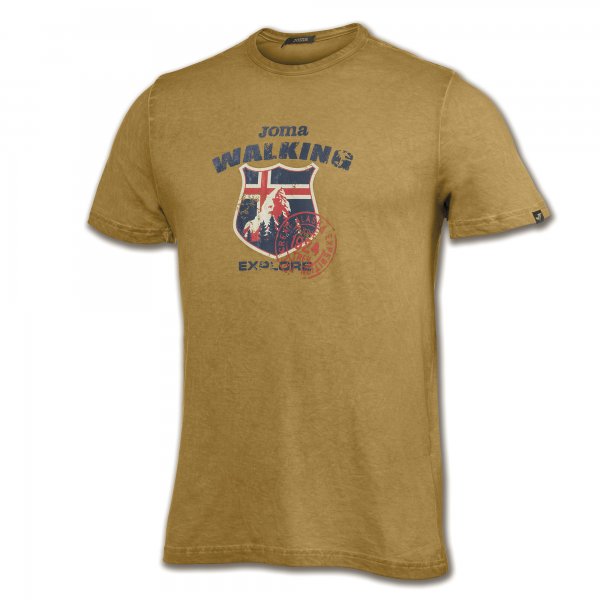 T-SHIRT TREKKING YELLOW S/S