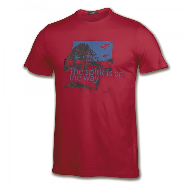 T-SHIRT TREKKING RED S/S