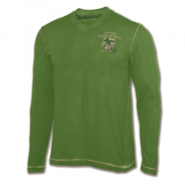 T-SHIRT TREKKING GREEN L/S