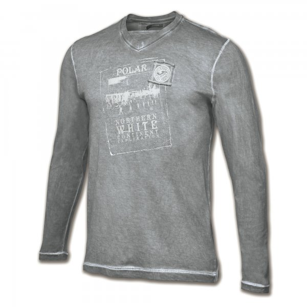T-SHIRT TREKKING GREY L/S