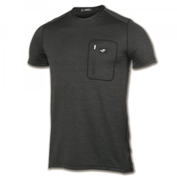 T-SHIRT TECHNICAL TREKKING ANTHRACITE S/S