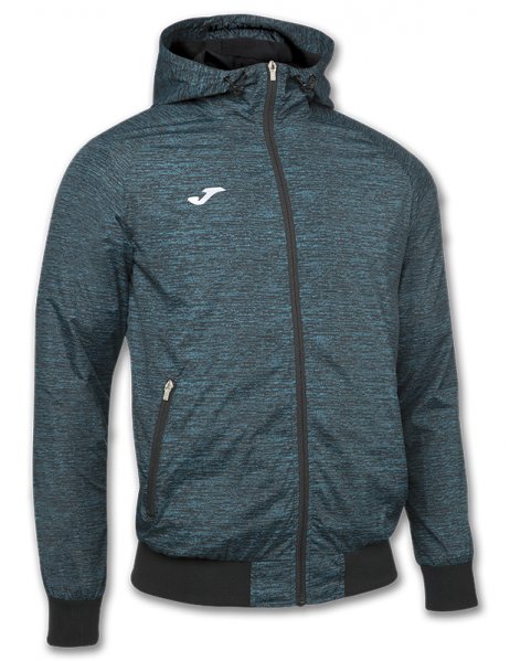 JACKET HOODED INVICTUS BLACK-ROYAL