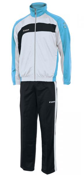 TRACKSUIT DANUBIO POLYESTER WHITE TURQUOISE