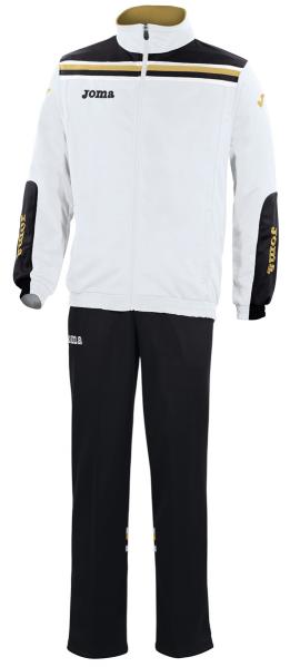 BRASIL POLY. TRACKSUIT WHITE-BLACK-GOLD