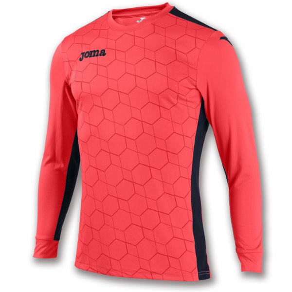 GOALKEEPER SHIRT DERBY II CORAL FLUOR L/S